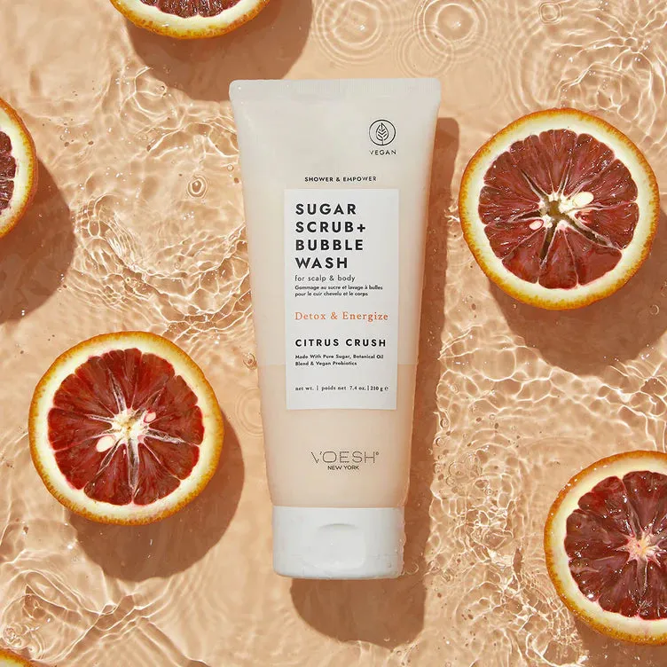 citrus crush | sugar scrub   bubble wash