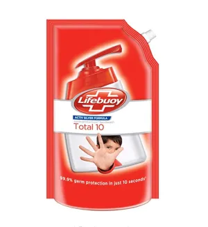 Lifebuoy Total 10 Activ Natural Germ Protection Liquid Handwash (Refill) 185 ml